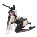 13CM Anime  Figure albedo Bunny Girl Kneeling Anime Model Toys Gifts Collection Decoration Ornaments PVC