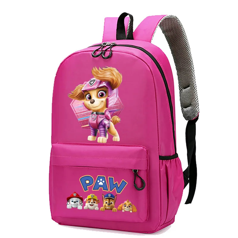 Paw Patrols Backpack Cute Anime Chase Skye Anime Student School Bag Travel Storage Bags Marshall Fashion Casual Knapsack Gift