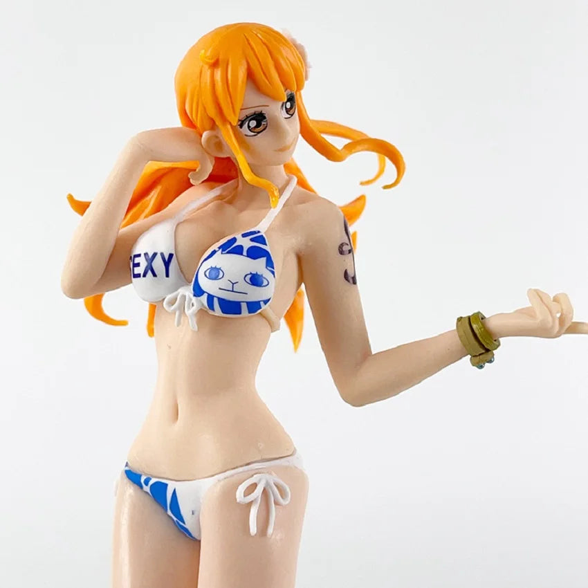 One Piece Anime Figures Nami Nico Robin Nefertari Vivi Shirahoshi PVC Action Figure Collection Model Toys for Fans Gift