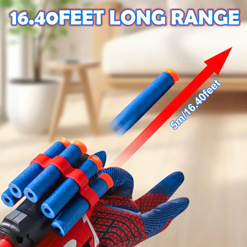 Hero Cosplay Spider Role-Playing Prop Set, Halloween Spider Character Props, Boys' Hero Costume Set, Festival Party Outfit, Ideal Hero Props for Boys, Stage Performance Props, as Birthday Gifts, Holiday Gifts, Party Gifts, Ha