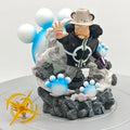 Luffy Gear 5 Nika & Rayleigh Sitting & Kuma Hand Sign Pose One Piece  Action Figures PVC Statue Anime Collectible Model Toy Gift