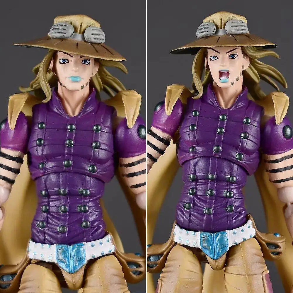 16cm Jojo'S Bizarre Adventure Julius Caesar Zeppel Pvc Figure Action Doll Model Decorat Statue Collection Toy Birthday Gift