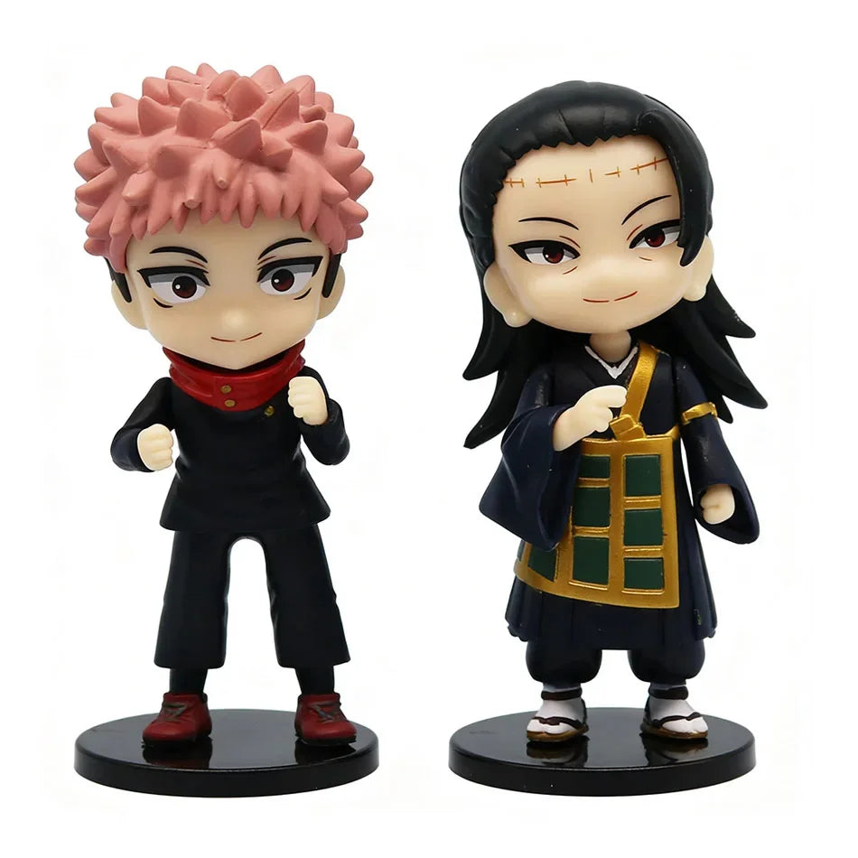 Bandai Gojo Satoru Jujutsu Kaisen Q Version Figures - Itadori Yuji, Anime Merchandise Ornaments, Fan Collectibles, Room Deco