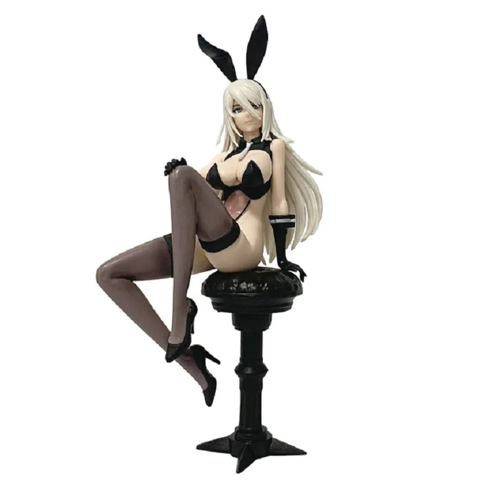 22cm Anime Bunny Girl Action Figure PVC Model Toy , Collectible Figurine Desktop Decoration Gift for Anime Fans