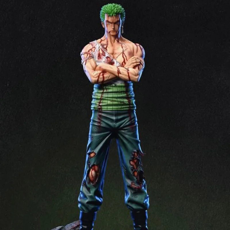 26/30cm Anime One Piece Figure Roronoa Zoro Luffy Vinsmoke Sanji Stand Posture Pvc Statue Action Figurine Model Collection Toy