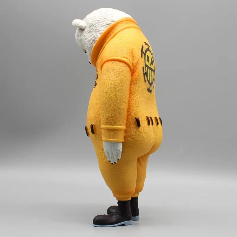 24.5cm Anime One Piece Bepo Figure Kawaii Silent Decadent Bear Manga Statue Pvc Action Figurine Collectible Model Toy Gift