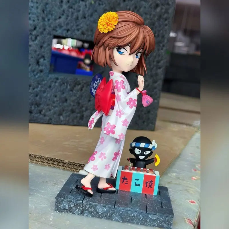 2026 Detective Conan Anime Figure Anita Hailey Kimono Ver. Figure Model Toy Collectible Desktop Decoration Gift