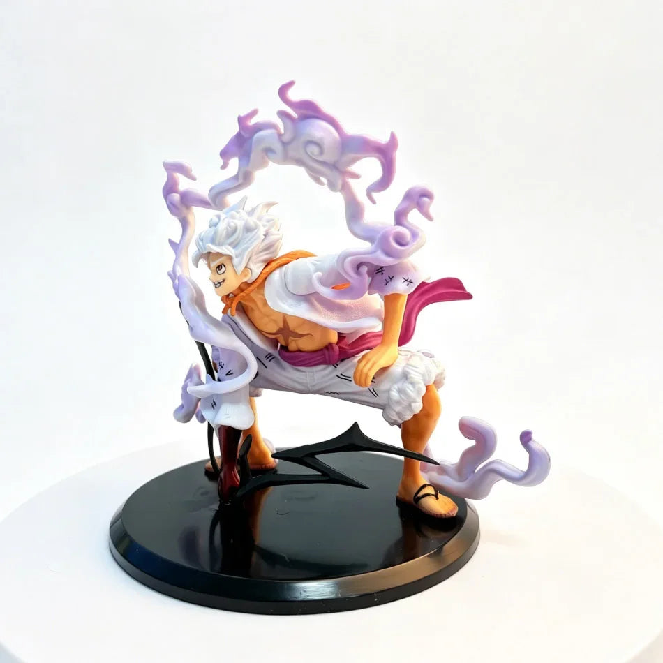 15OCM ONE PIECE GK Second Gear Nika Luffy Squat Slamming Ground Figure Anime Collectible Ornament pvc Bandai