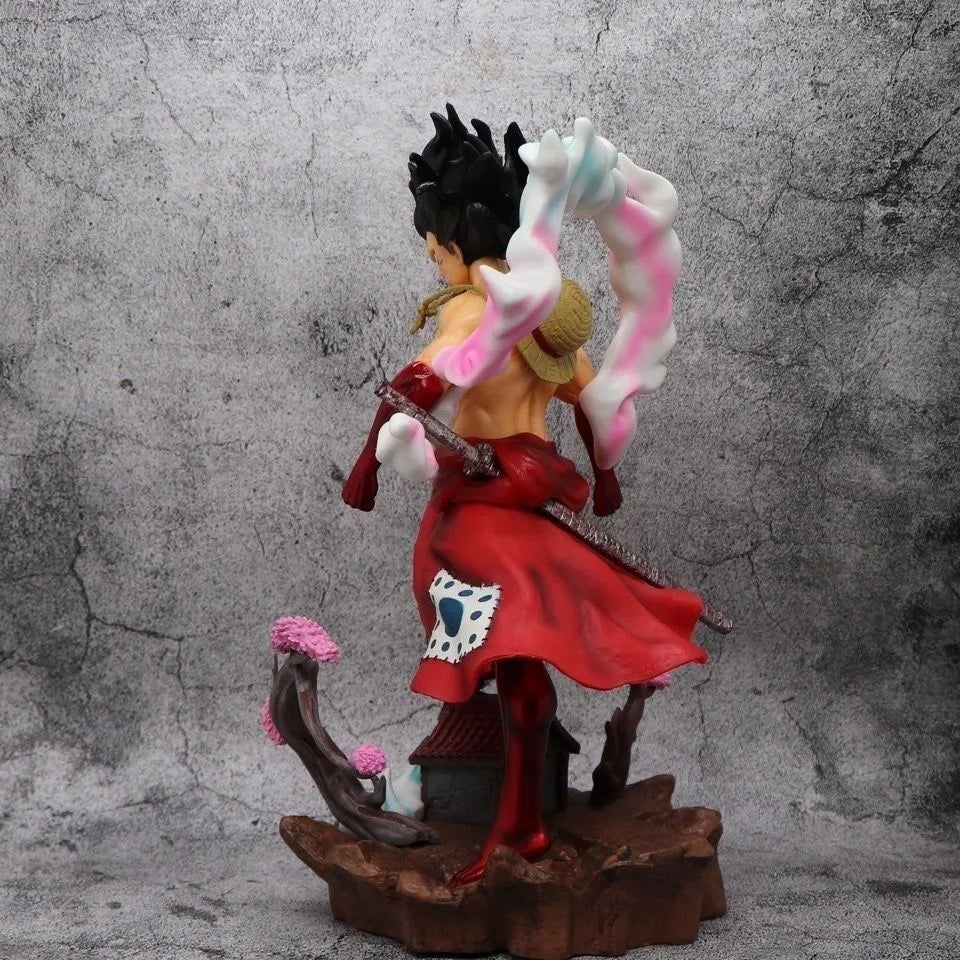 34cm/13.38in Anime ONE PIECE Figure Luffy Action Figures Pvc Collection Model Toys for Gifts