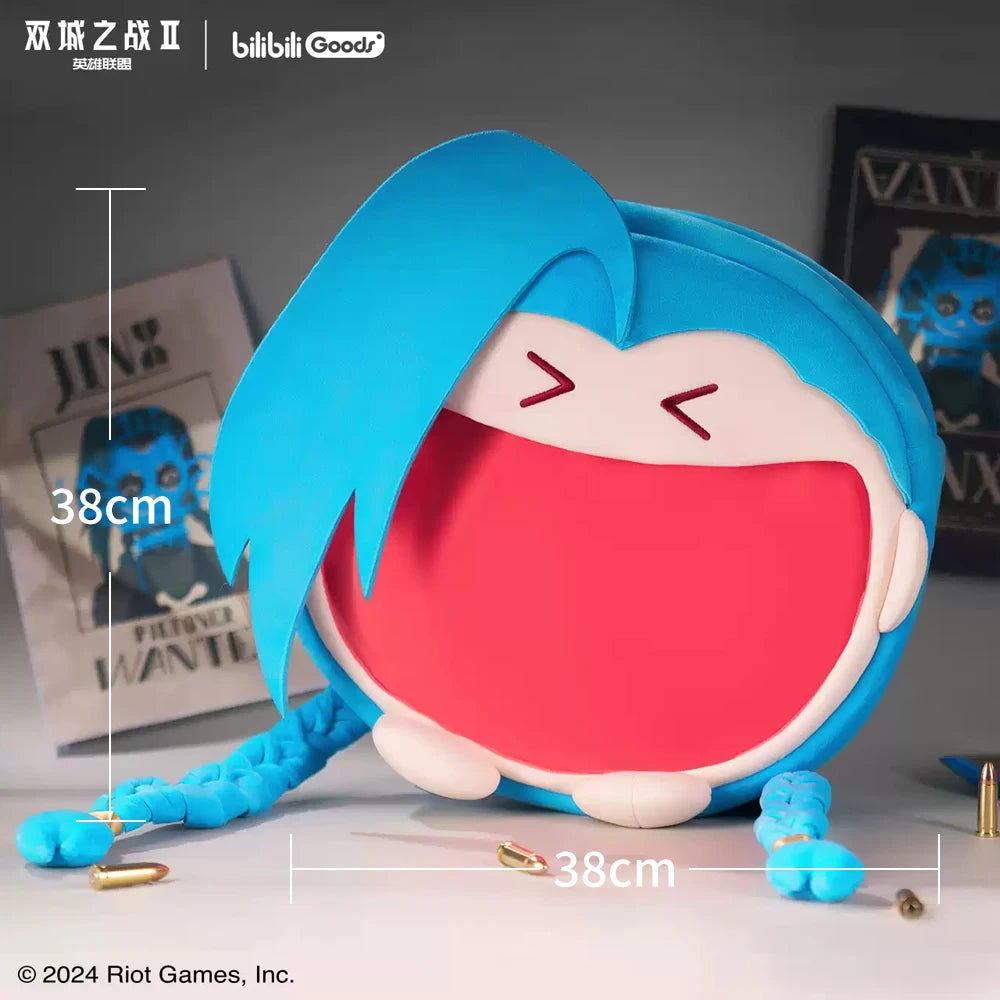 【Official】Jinx Cosplay Bag Anime Arcane Cosplay WakuWaku LOL  Jinx Cosplay Itabag Christmas LOL Jinx Merch