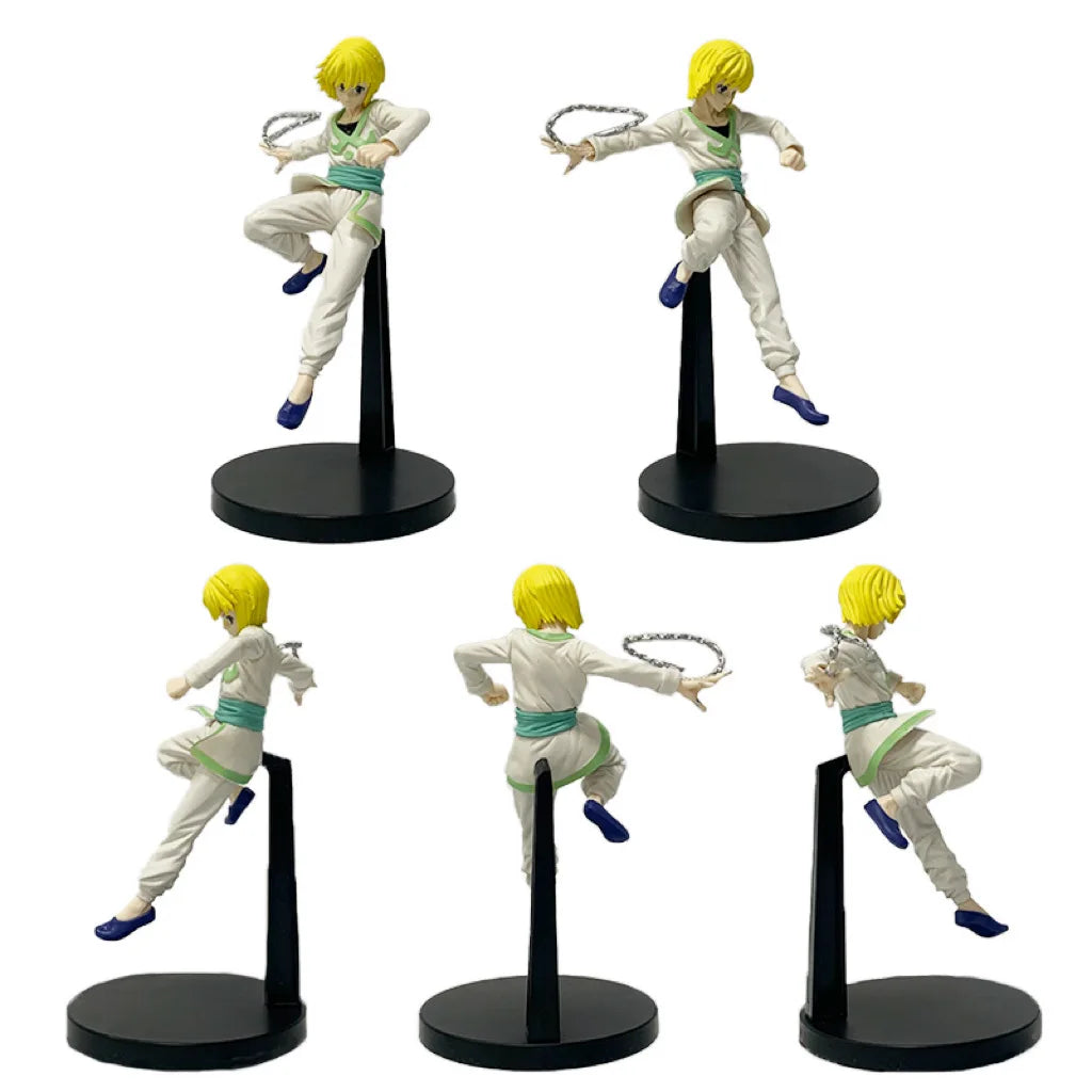 Anime HUNTER×HUNTER Killua Zoldyck GON·FREECSS Chrollo Lucilfer Figure PVC Model Collection Ornament Toy Doll Gifts In Stock