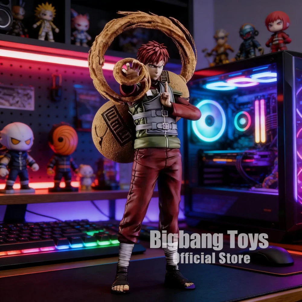 25-27cm Anime figure NARUTO Figurine Gaara Figure GK PVC Statue Model Collectible Toys Gifts about