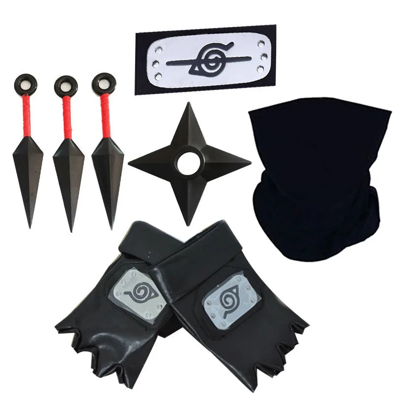 Kakashi Gloves & Headband Set