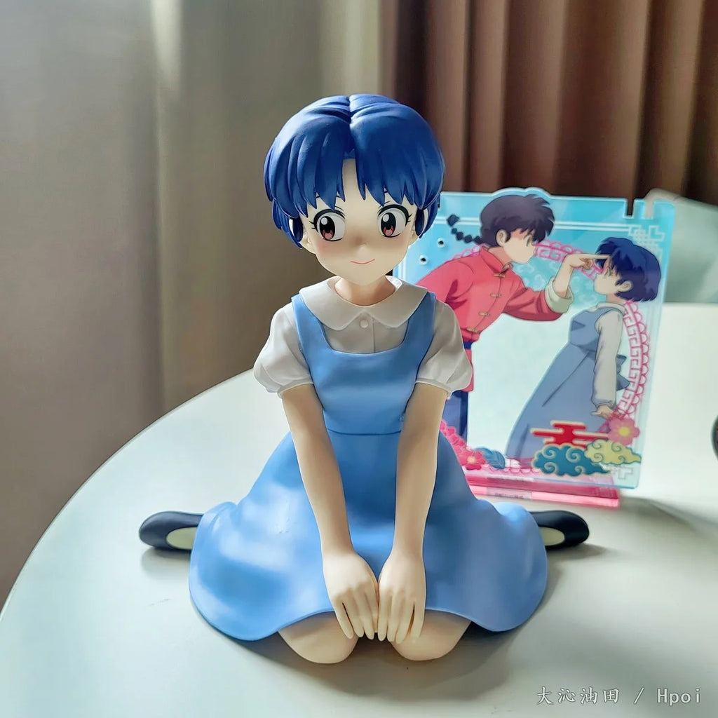 In Stock Original BANDAINAMCO BANPRESTO Ranma 1/2 Relax Time Shampoo Tendou Akane Ranma PVC Figure Model Collector Birthday Gift