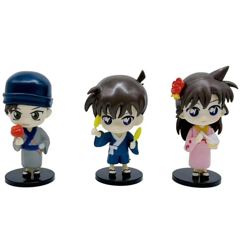 Genuine Detective Conan Gashapon Toys Kuroba Kaito Furuya Rei Akai Shuichi Matsuda Jinpei Action Figure Ornament Toys