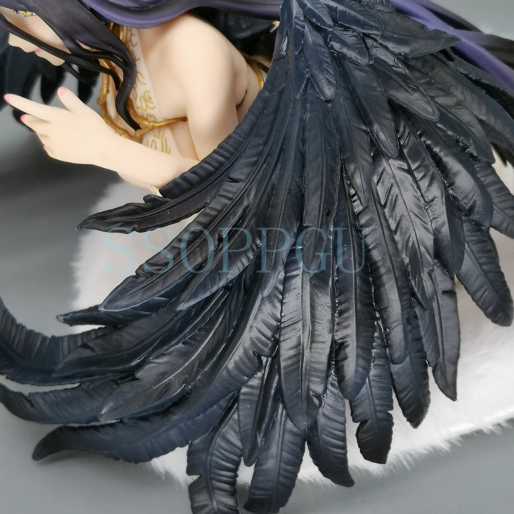 NEW 15CM Overlord Figure Albedo Lingerie 1/7 Claynel Anime Girl PVC Action Figure Toy Albedo Statue Adult Collection Model Doll