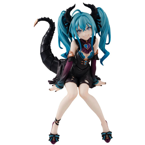 13CM Hatsune Miku Villain Figure Noodle Stopper Figure Anime Model Doll Toy Gift Collection Ornaments DecorationPVC