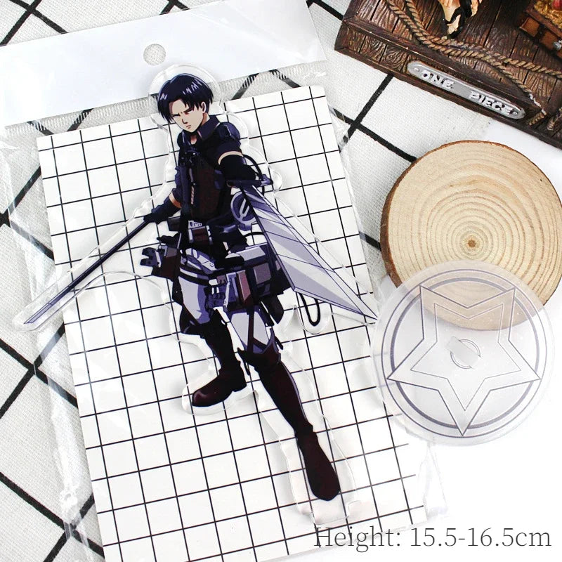 Attack On Titan Acrylic Stand Models Anime Figure Desk Decorative Standing Sign Birthday Gifts Collection Ornament