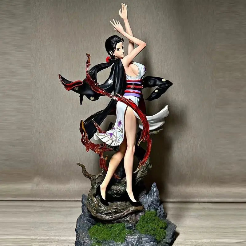 Hzw Demon Child Nico Robin Two Styles Gk Statue One Piece Anime Figure Model Ornament Collectible Pvc Statue Children Toys Dolls