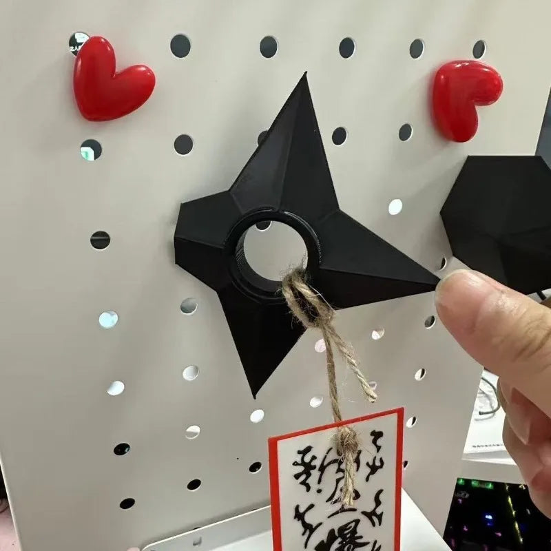 Hot Anime Ninja Kunai Fridge Magnet Toys Cartoon Cosplay Props PVC Shuriken Model Decoration Refrigerator Magnets Toys Boys Gift