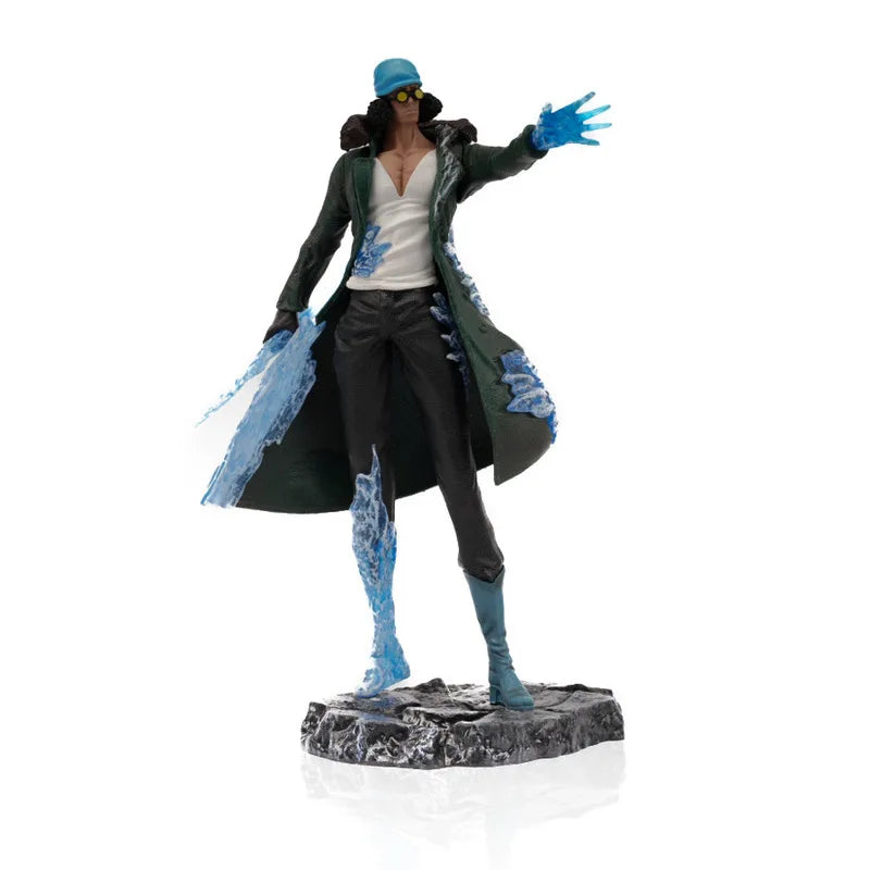 New 31cm One Piece Anime Figures Big Player Aokiji Kuzan Ice Age Figure Pvc Model Statue Doll Collection Decoration Toys