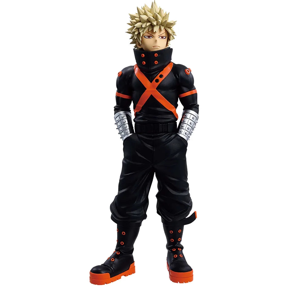 BANPRESTO My Hero Academia Season 7 Katsuki Bakugo Figure - Anime Model Toy in Genuine Boxed Collectible Edition