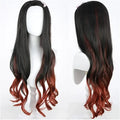 Anime character Kamado Nezuko Cosplay costume, Japanese anime adult and children's carnival party wigs, Halloween costumes
