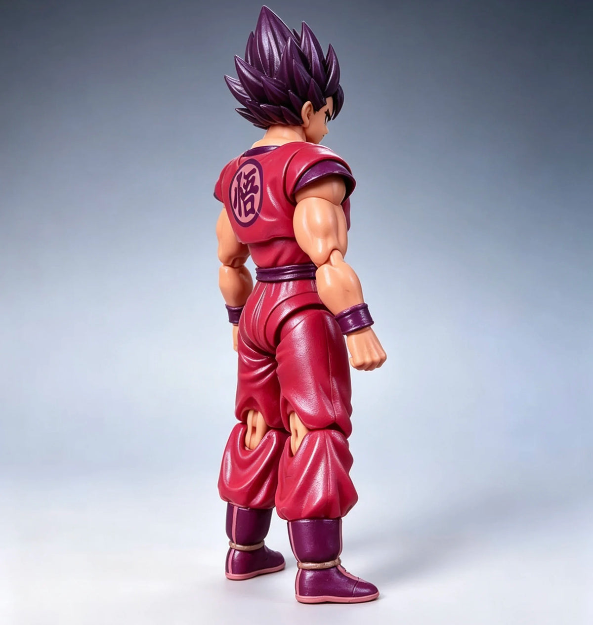Bandai Dragon Ball Large Goku Kaioken Anime Figure - Desktop Ornament Model Boy and Fan Gift Collectible Action Figure
