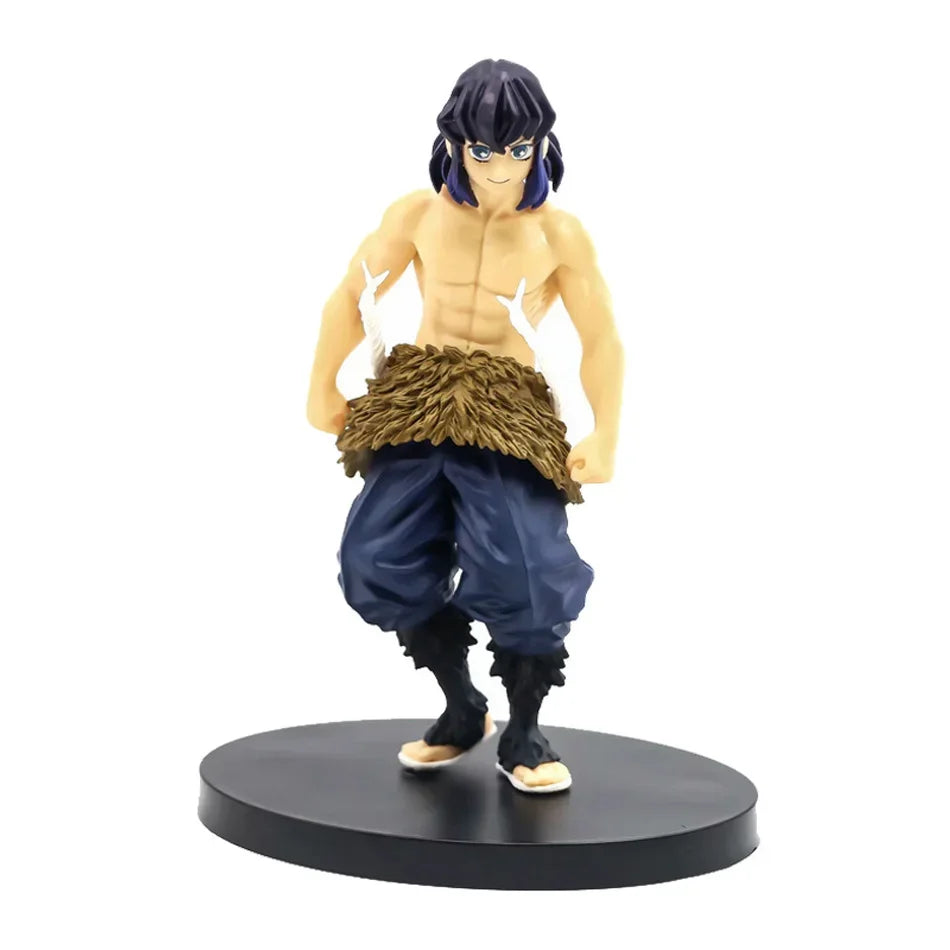Anime Figure Demon Slayer Figures Kimetsu No Yaiba Doll Tanjiro Nezuko Zenitsu Figurine Inosuke Warrior Action Figure Model Toy