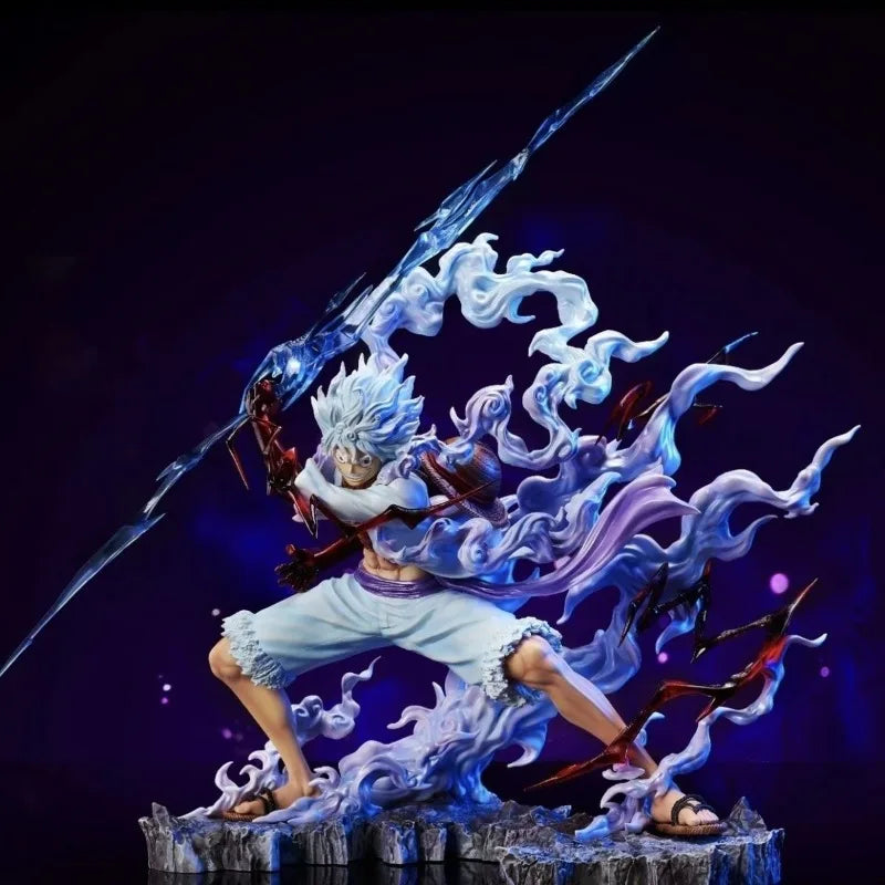 One Piece Luminous Special Nika Wink Lightning Fifth Gear Nika Lufei Second Yuan Hand-held Animation Surrounding anime