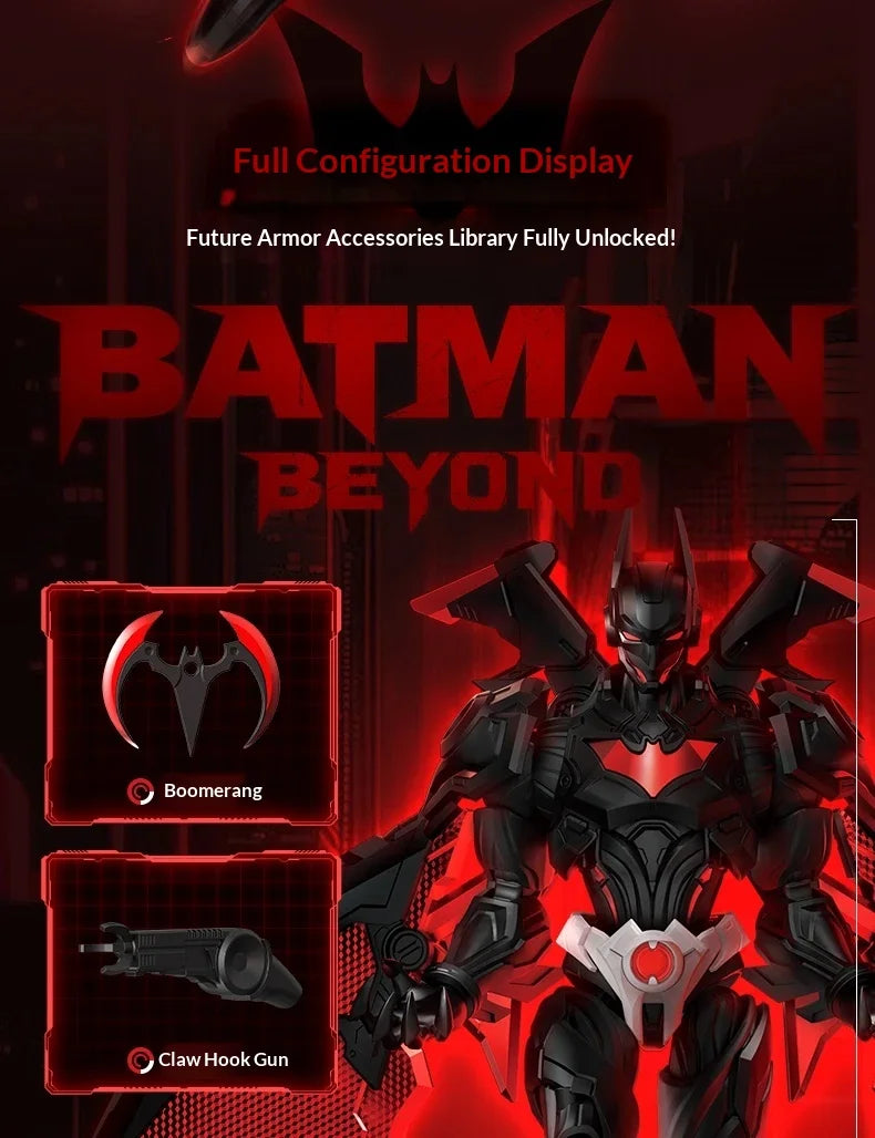 Blokees Dc Universe Champion Class Building Model Kit Superman Harley Quinn Nightwing Batman Beyond Diy Collectible Action Figur