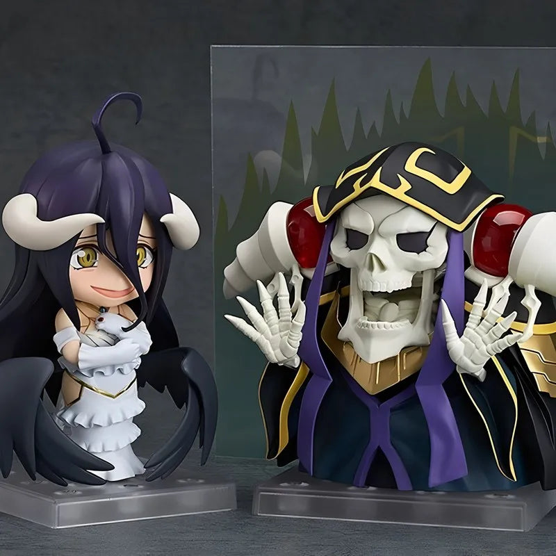 642# 631# Overlord Ainz Ooal Gown Albedo Collectible Figure With Interchangeable Faces Desktop Display Ornament Exquisite