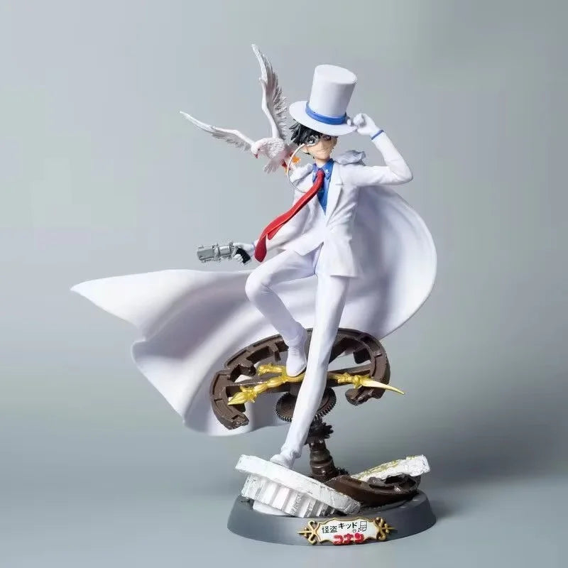 Hot Detective Conan Kaitou Kiddo GK Figure 31cm Anime Figures Action Figurine Statue Model Collection Decoration Toys Boys Gifts