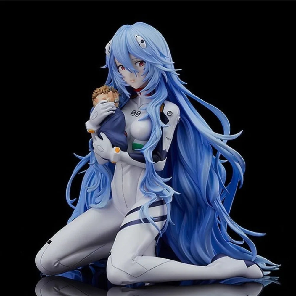 5.12in/13cm Anime NEON GENESIS EVANGELION Figure Ayanami Rei Action Figures PVC Statue Model Collection Toys Gifts