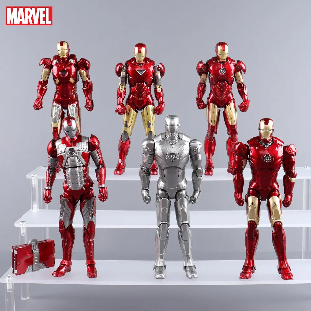 ZD Toys Marvel Studios Iron Man MK3 Action Figure MK35 MK24 MK40 MK38 Tony Stark Ironman Figure Action Collect Toy Gift