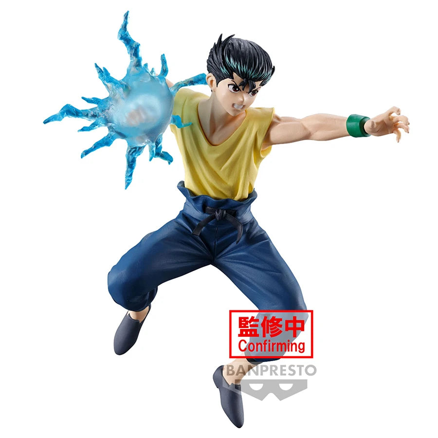 Original Banpresto YuYu Hakusho Anime Figurines Ankoku Bujutsukai Yuusuke Urameshi PVC Action Figures Collection Model Toys