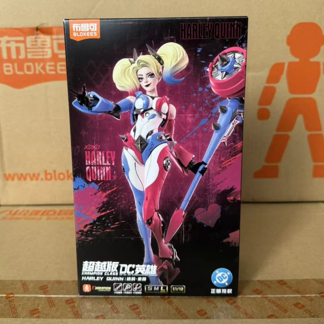New Hot Blokees Dc Comics Nightwing Harley Quinn Figure Model Kit Buildable Toys Anime Collectible Figure Gift For Boys Girls
