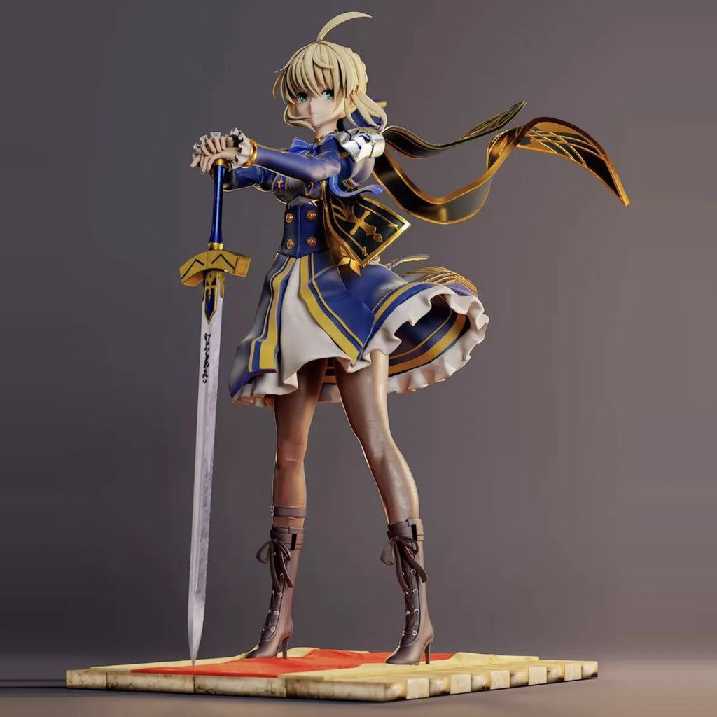 Ane Studio Saber Artoria Pendragon Figure Fate Stay Night Anime Collectible Pvc Statue Desktop Decoration For Anime Collectors