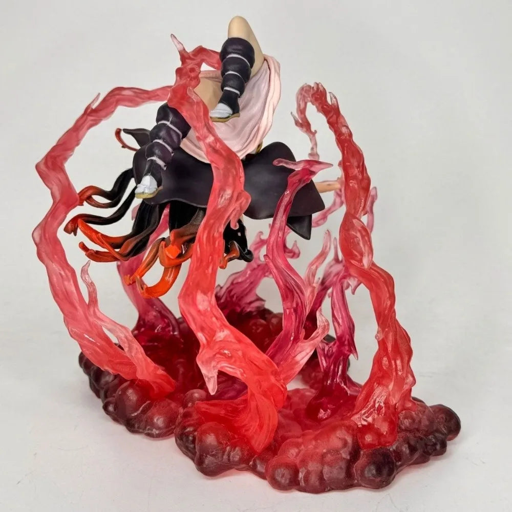 16cm/6.29in Anime Demon Slayer Figure Kamado Nezuko Action Figures Pvc Statue Desktop Ornamen Collection Model Toys Gifts