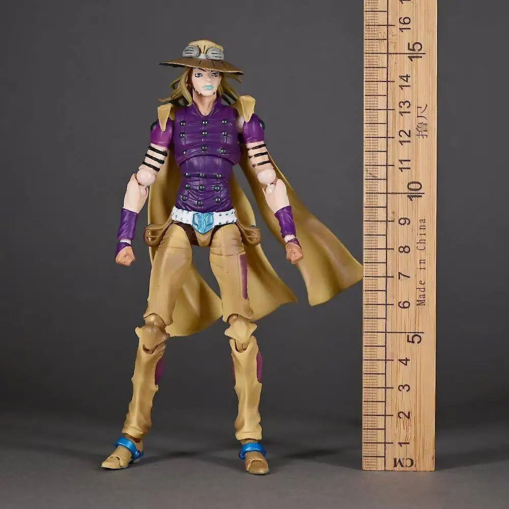 16cm Jojo'S Bizarre Adventure Julius Caesar Zeppel Pvc Figure Action Doll Model Decorat Statue Collection Toy Birthday Gift
