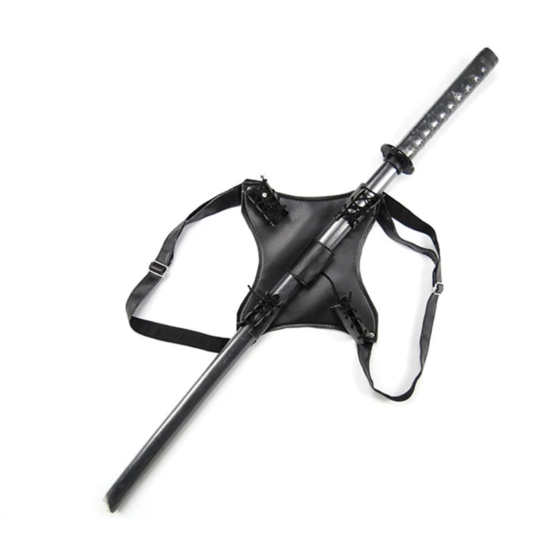 Movie Anime Cosplay Weapon Props Specialized Sword Shoulder Straps Deadpool Cosplay Accessories Sword Backstrap Adjustable