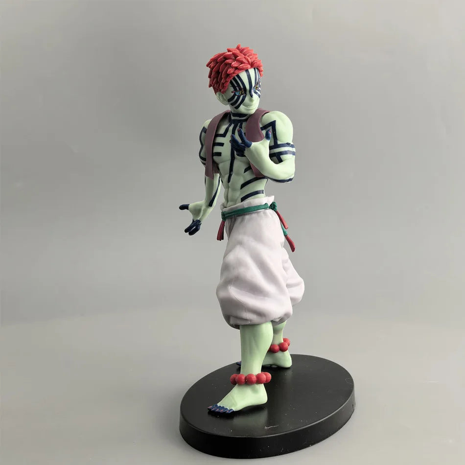 Bandai Anime Demon Slayer Figure Model Juuni Kitsuki Akaza Battle Figure Kimetsu No Yaiba Desktop Decoration Collection Gift