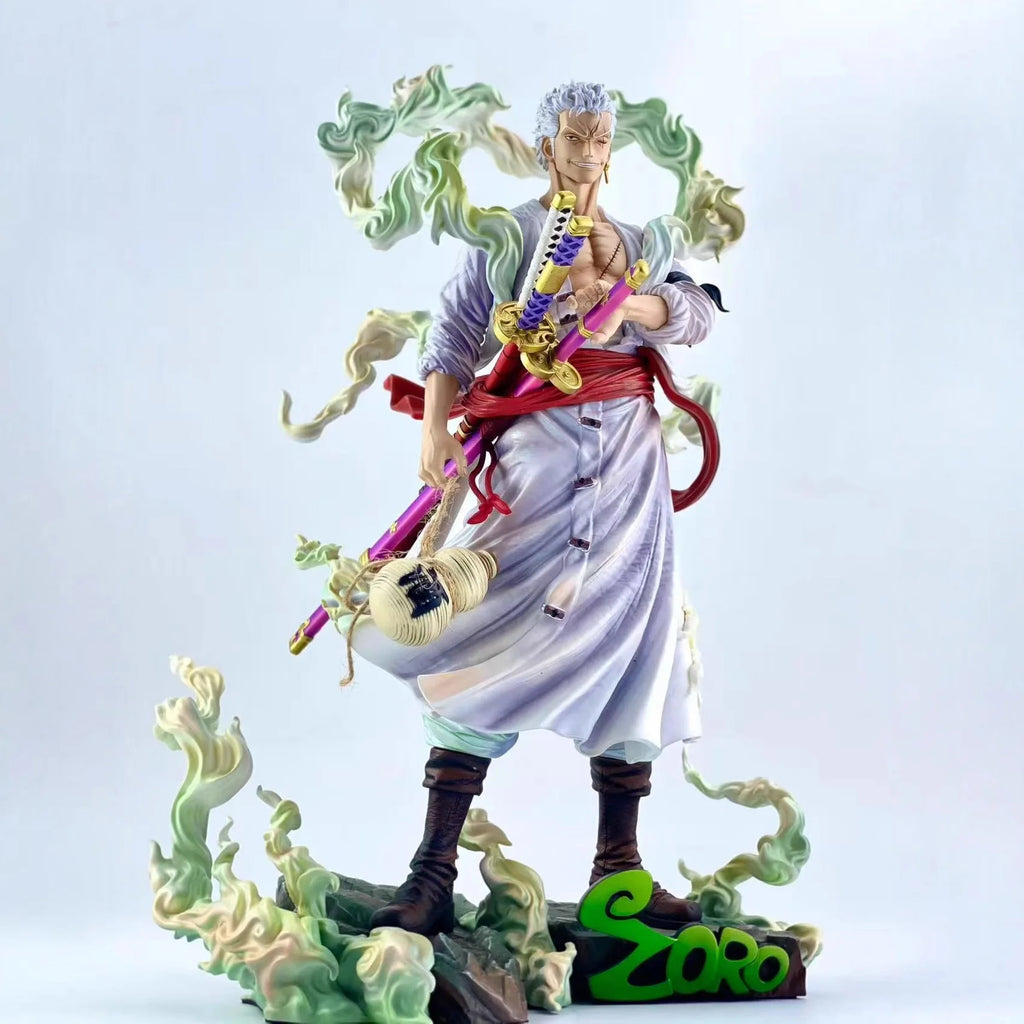 New Product In Stock Piece Zoro Sanji Anime Action Figure Statue Model Desktop Ornament Collectible Toy Surprise Gifts For Fans