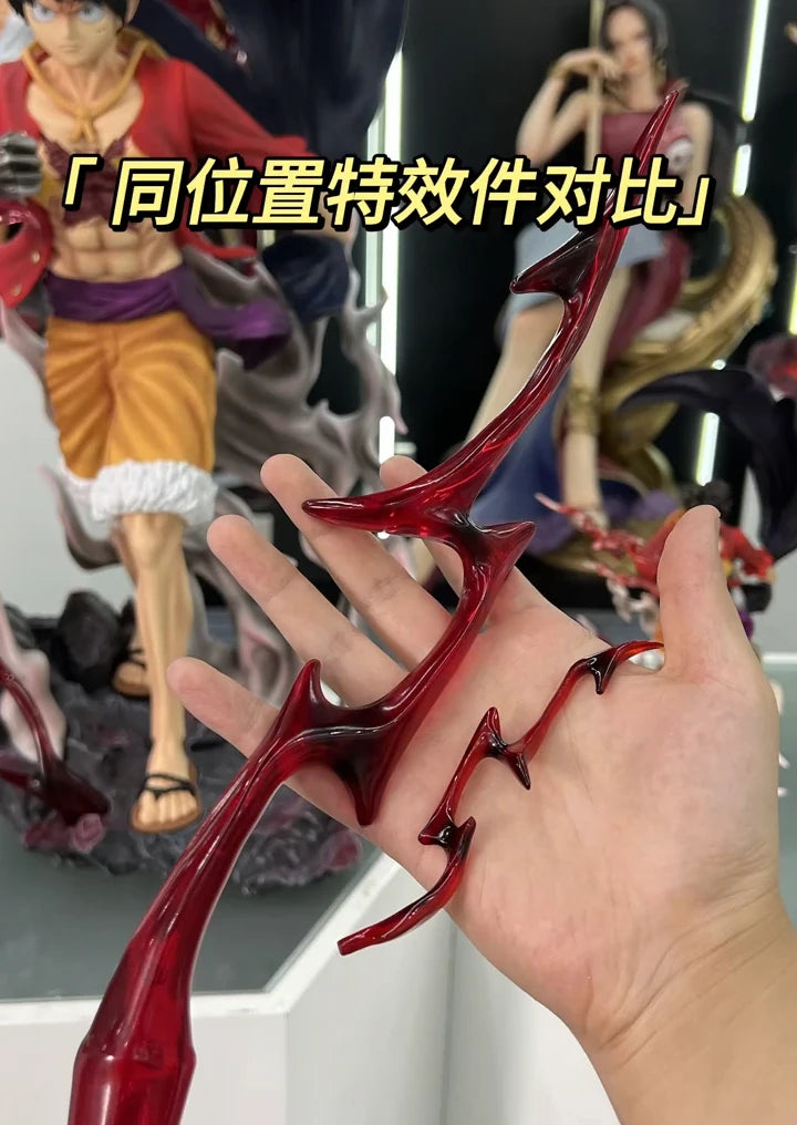In Stock One Piece 73cm Roronoa Zoro&70cm Goose Step Luffy&70cm Dream Ace Super Large Figure Popular Anime Characters Fan Gift