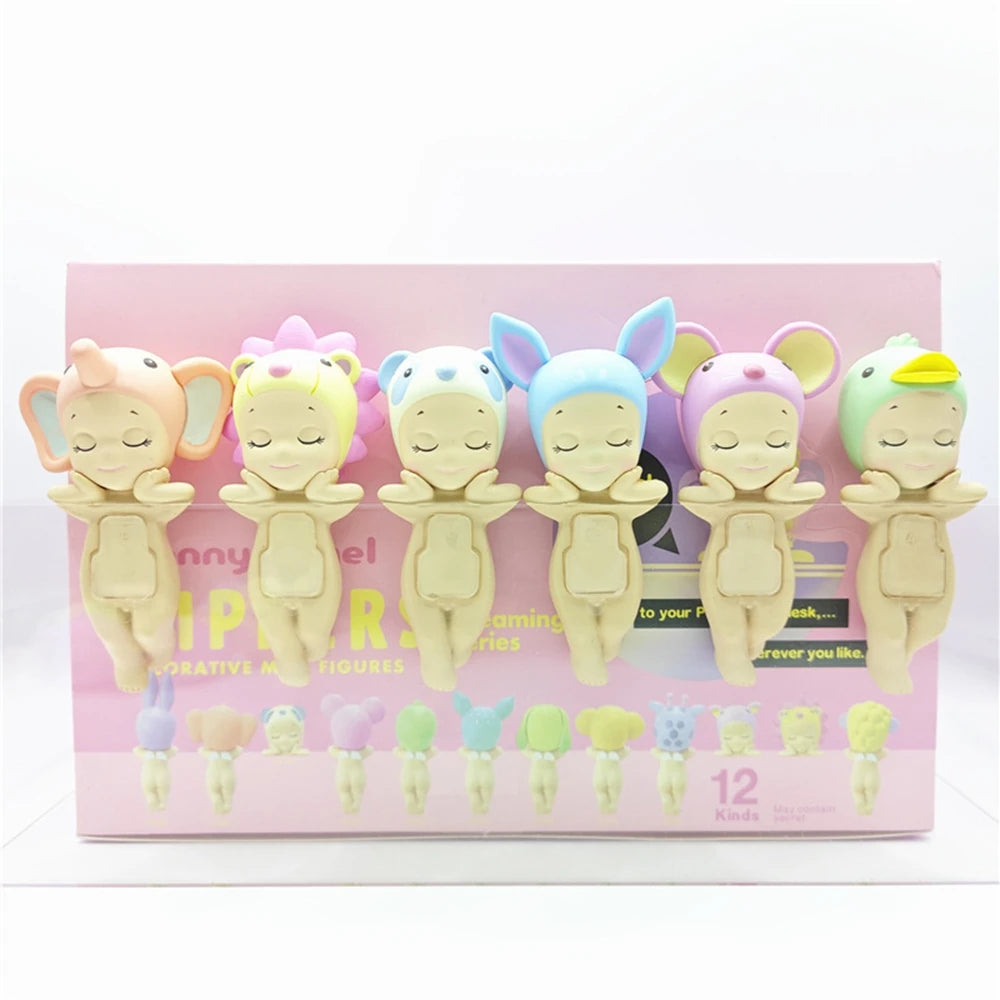 Sonny Angel Blind Box Toys Hippers Dreaming Series Action Figures Anime Mobile Computer Decoration Dolls Birthday Christmas Gift