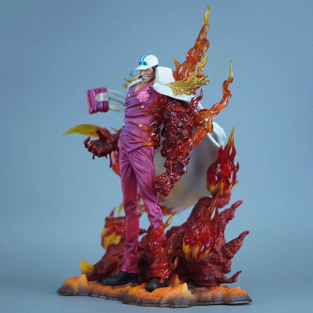34cm/13.39in Anime One Piece Figure Sakazuki Action Figures Pvc Statue Desktop Ornamen Collection Model Toys Gifts