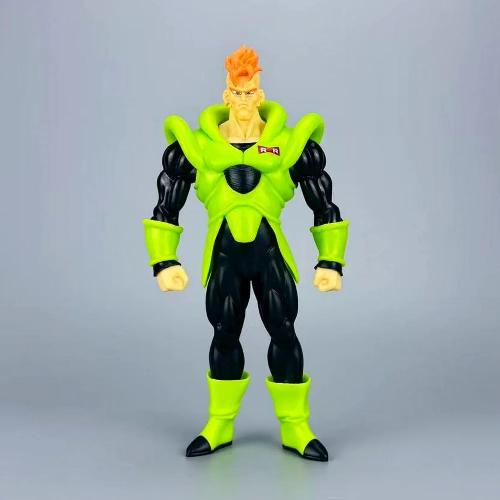 Anime Dragon Ball Z ANDROID 16 Figures Artificial Human 16 Action Figures 21cm/8.27inch PVC Statue Collection Model Toys Gifts