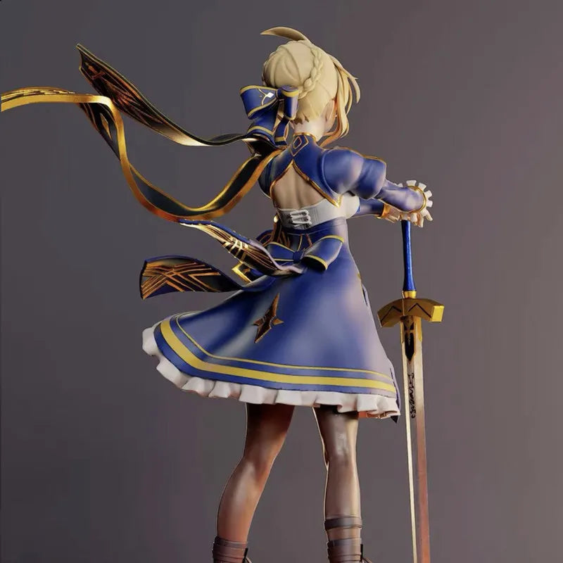 Ane Studio Saber Artoria Pendragon Figure Fate Stay Night Anime Collectible Pvc Statue Desktop Decoration For Anime Collectors