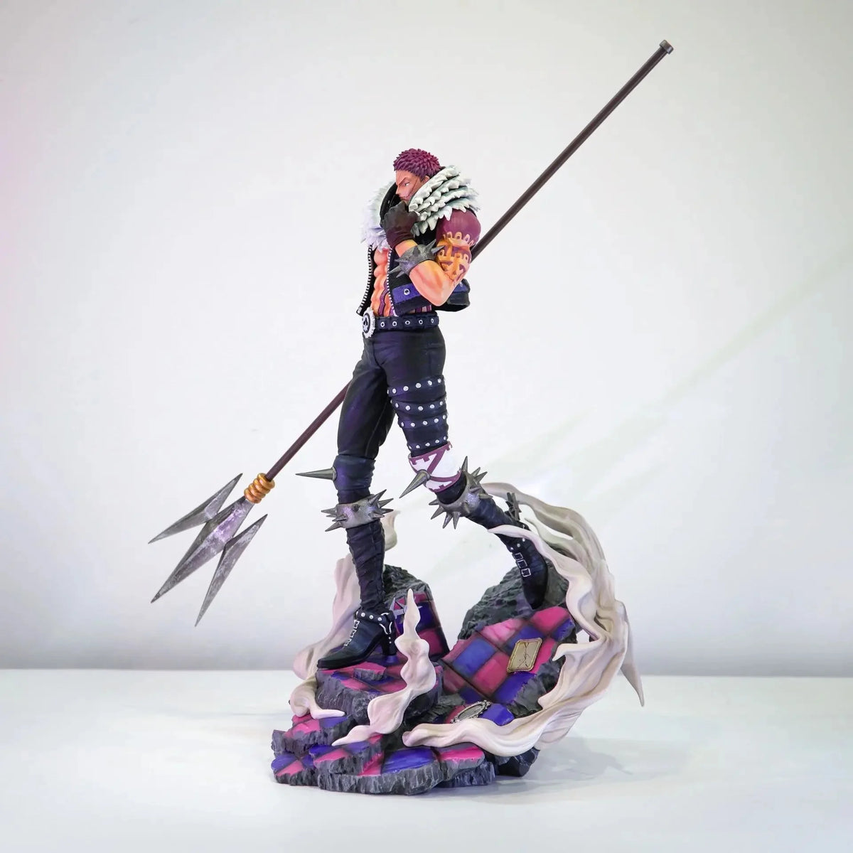 Hot Jt 44cm 1 Piece Charlotte Katakuri Gk Statue, Anime Collectible Model Ornament Desktop Display Decoration For Animation