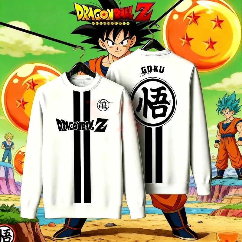 2026 Japanese Anime Dragon Ball Z Son Goku 3D Adult Mens/Womens Autumn/Winter Long Sleeve T-Shirt Kids Cartoon Long Sleeve Tops